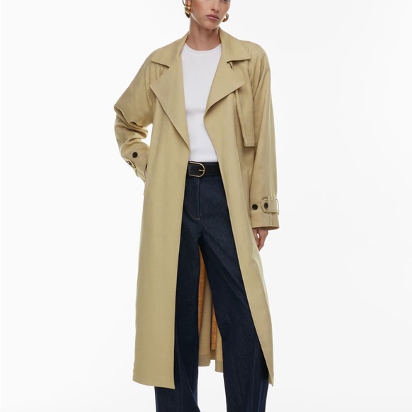 BNWT Aritzia Trench Coat - Picture 2 of 10